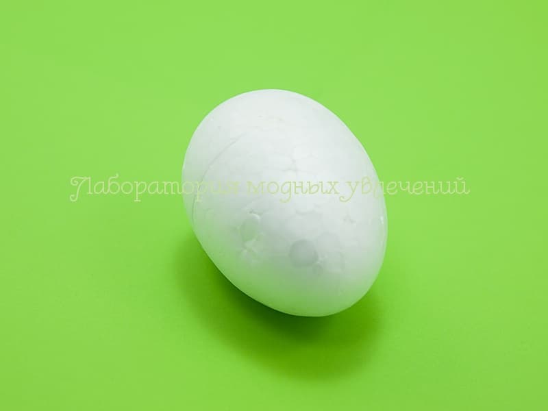 Яйцо из пенопласта (7х5 см)