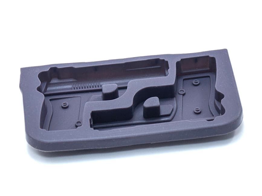 Форма силиконовая Пистолеты, 2 шт