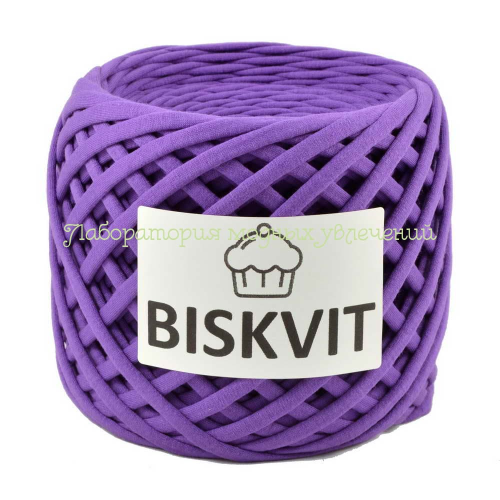 Пряжа Biskvit, 100% хлопок, 330г/100м, пурпурный