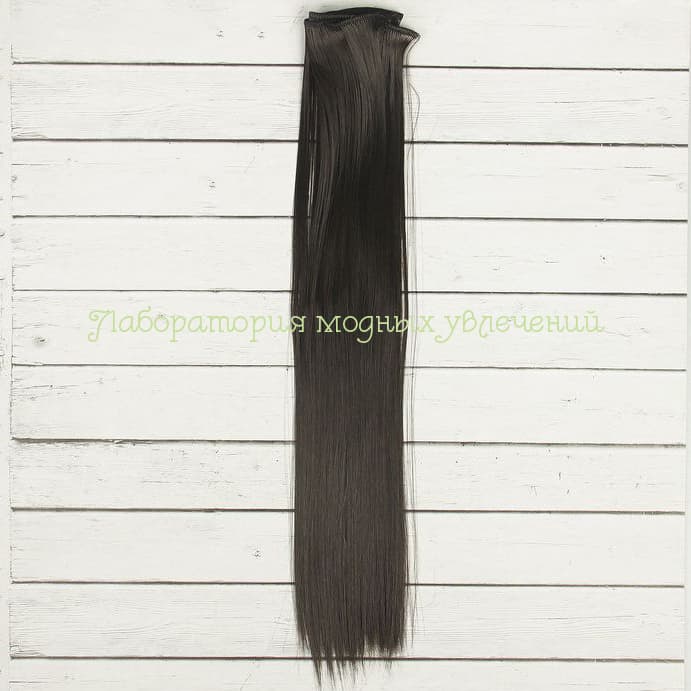 Волосы-тресс для кукол Прямые №3, длина 40 см, ширина 50 см