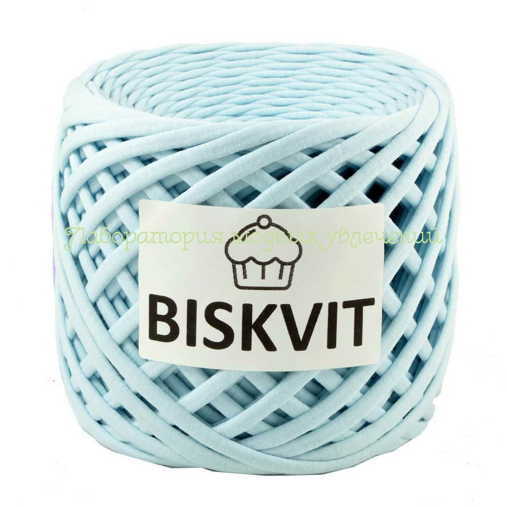 Пряжа Biskvit, 100% хлопок, 330г/100м, скай