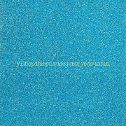 Глиттерный фоамиран голубой, толщина 2 мм, 20х30 см
