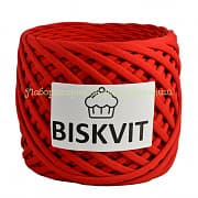 Пряжа Biskvit, 100% хлопок, 330г/100м, красный