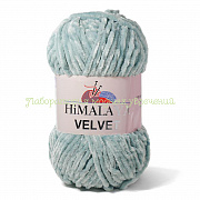 Пряжа Himalaya Velvet 90047, 100% полиэстер, 100г/120м, светлая мята