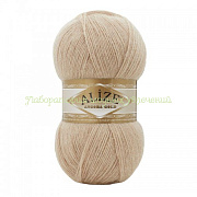 Пряжа Alize Angora Gold 95, 20% шерсть, 80% акрил, 100г/550м, светло-бежевый