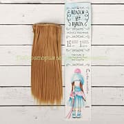 Волосы-тресс для кукол Прямые №26, длина 15 см, ширина 100 см