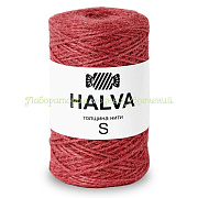 Пряжа Halva, 100% джутовое волокно, 220г/200м, толщина S, барбарис