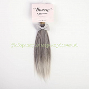 Волосы-тресс для кукол Пепельно-серые прямые, длина 25 см, ширина 150 см