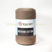 Пряжа YarnArt Macrame Cotton 791, 85% коттон, 15% полиэстер, 250г/225м, коричневый