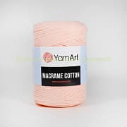 Пряжа YarnArt Macrame Cotton 767, 85% коттон, 15% полиэстер, 250г/225м, лосось